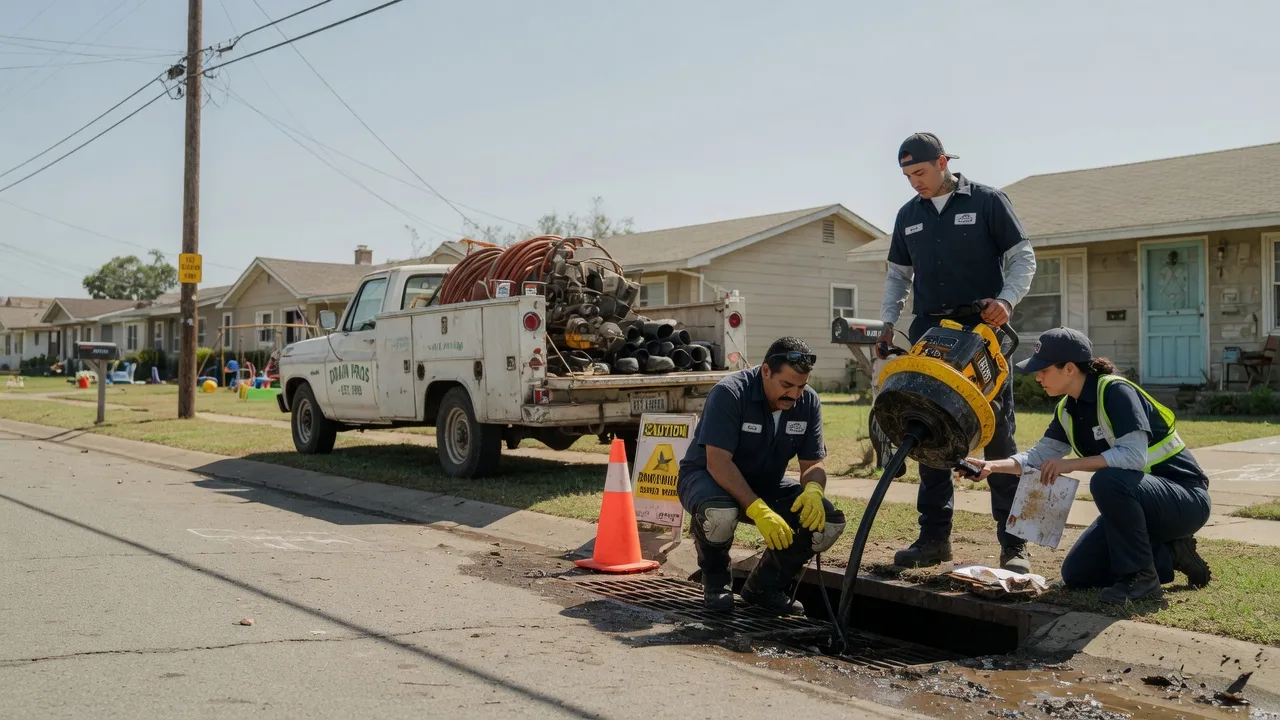 Drain Cleaning in Woodbury, PA near me